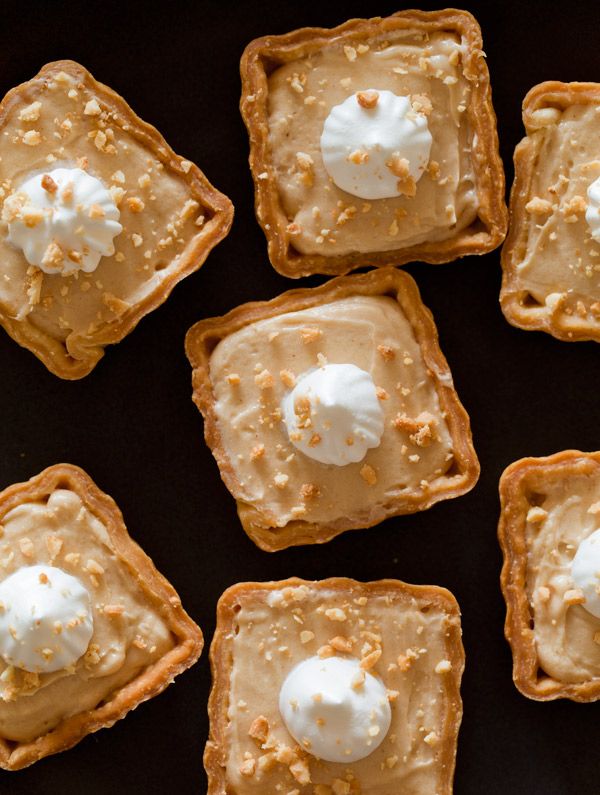 Creamy Peanut Butter Pies