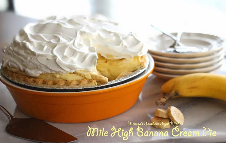 Mile High Banana Cream Pie