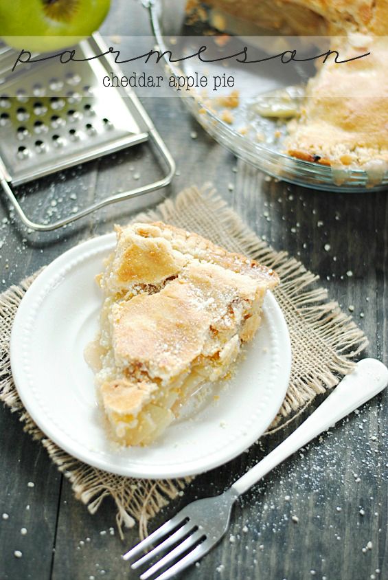 Parmesan Cheddar Apple Pie