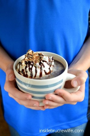 Almond Joy Hot Chocolate