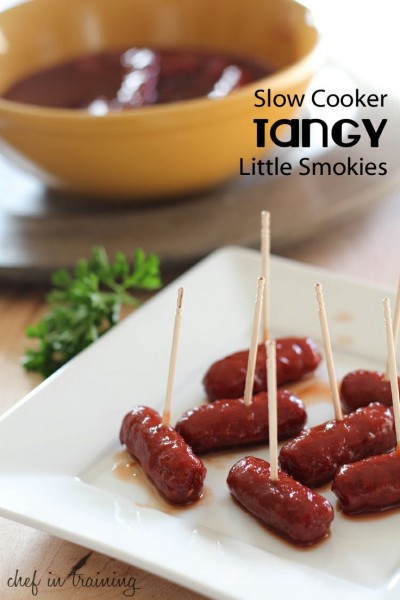 Slow Cooker Tangy Little Smokies