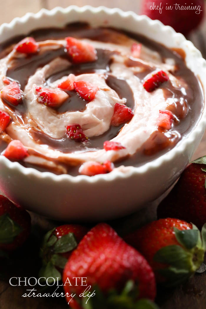 Chocolate Strawberry Dip... This dip is so simple and SO good!