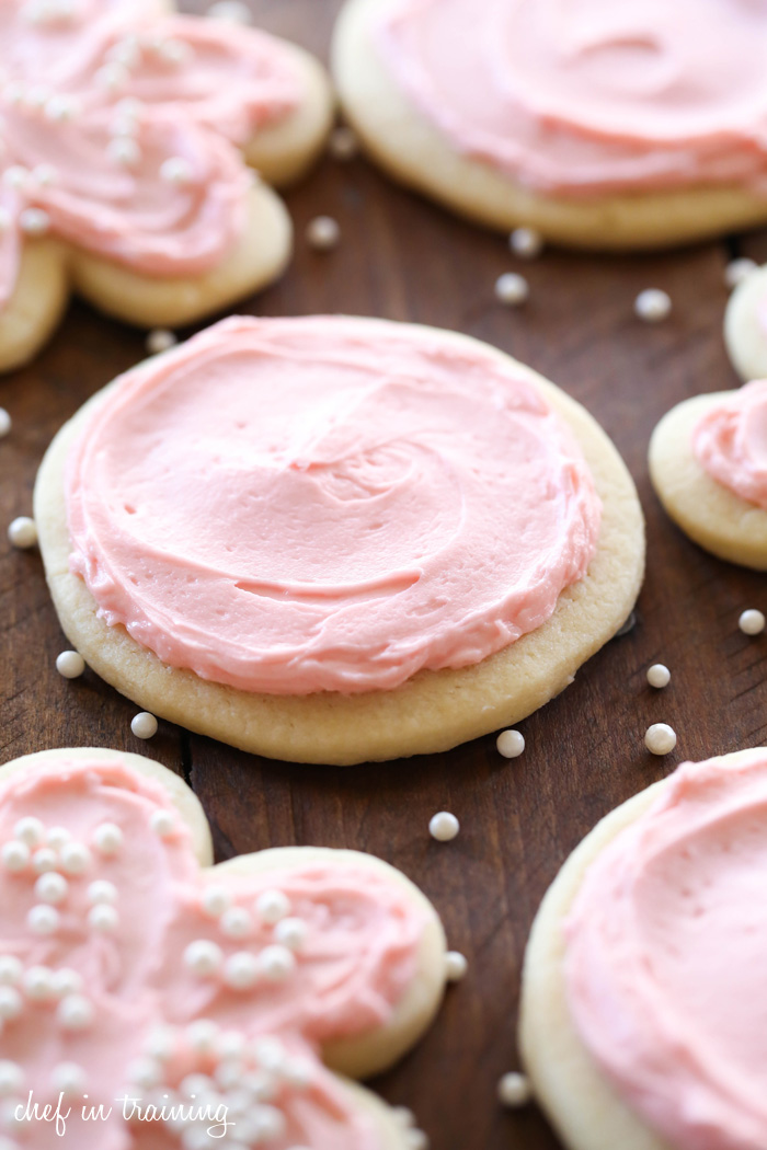 Perfect Sugar Cookies... These really are perfect! Both soft and crisp and the the flavor is wonderful! Paired with an incredible frosting, this will quickly become your go-to sugar cookie recipe!