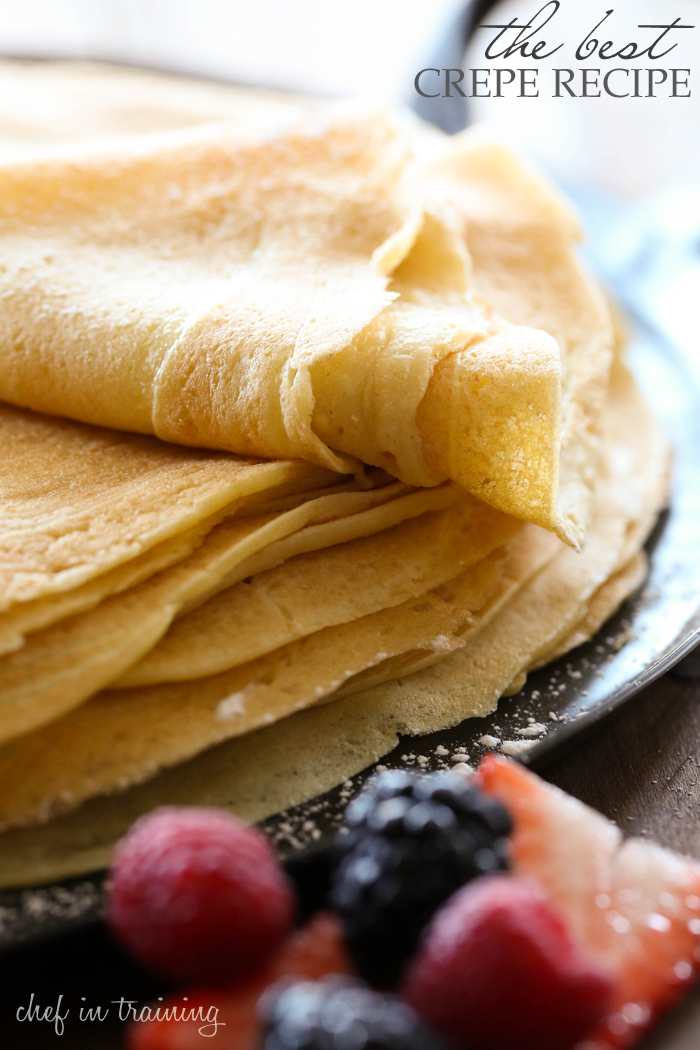 The BEST Crepe Recipe... I have tried several recipes looking for the perfect flavor and batter for crepes and have finally found it! This recipe is awesome!