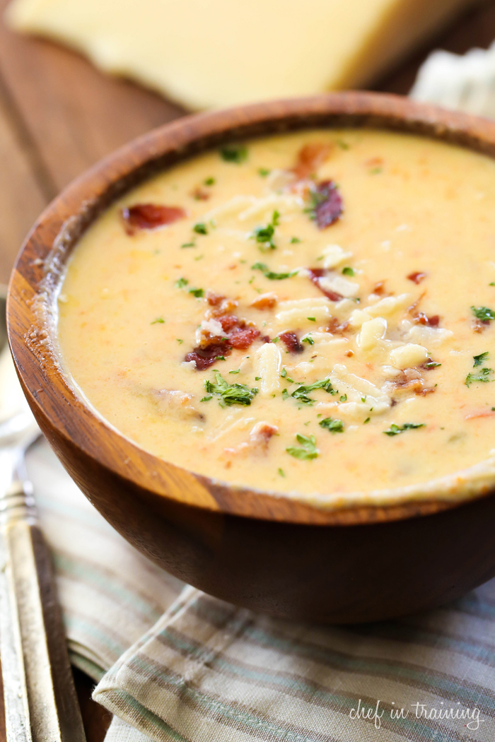 Asiago Bisque... This soup is unbelievably delicious! It is so flavorful, delicious and unique! It will quickly become a new favorite!