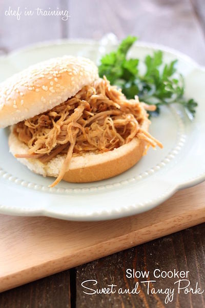 Slow Cooker Sweet and Tangy Pork