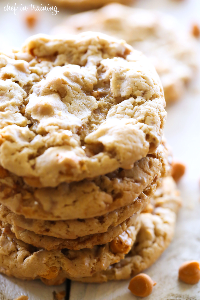 Butterscotch Toffee Cookies... these cookies are fabulous! The flavor and texture are both incredible!