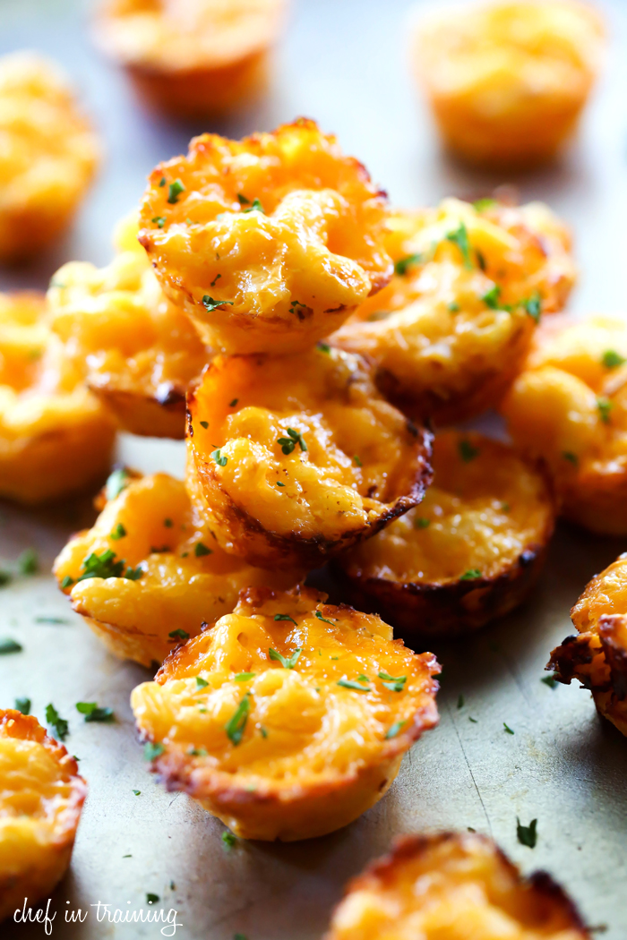 Homemade Mac and Cheese Bites- cheap easy appetizer recipe