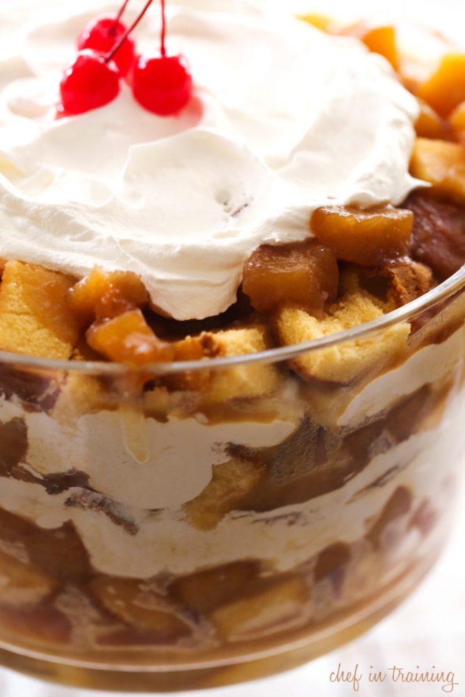 Pineapple Upside Down Cake Trifle Chef in Training