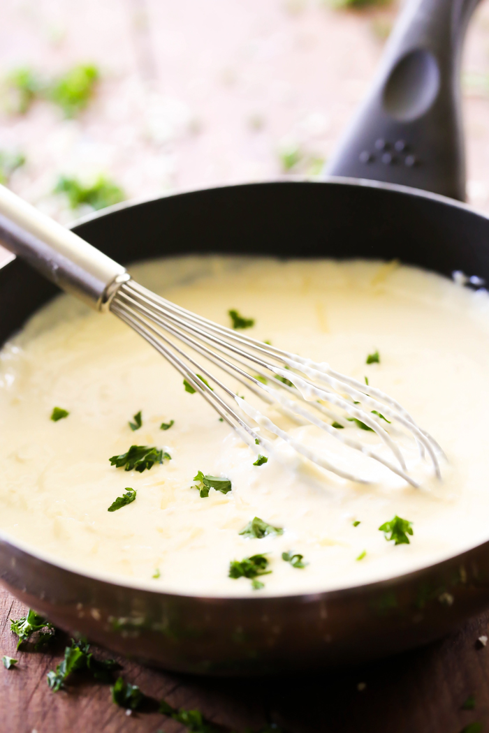 Homemade Alfredo Sauce... this recipe is perfect each and every time! The flavor is unbelievably delicious!