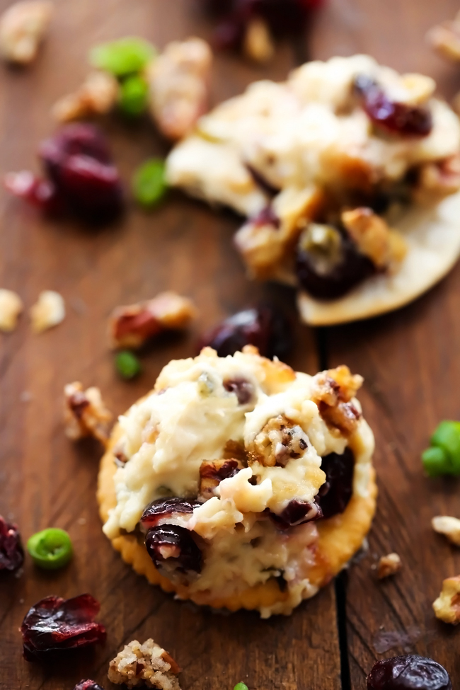 Hot Brown Sugar Craisin Dip... This dip is a mixture of sweet and savory and the end result is absolutely DIVINE! This has so many delicious ingredients that combine to make one unforgettable bite each and every time!