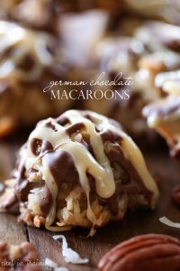 german-chocolate-macaroons