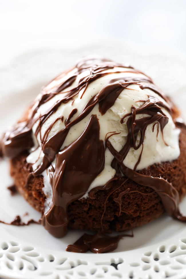 This Nutella Molten Lava Cake is infused with delicious Nutella. It starts melting out the moment you cut into it and enriches every bite. This is one heavenly dessert you won't want to miss out on!