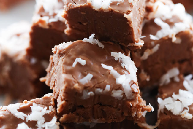 Coconut Chocolate Fudge