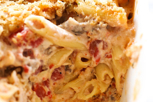 Creamy Italian Pasta Casserole