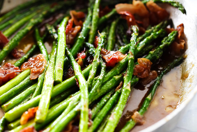 Bacon Brown Sugar Asparagus