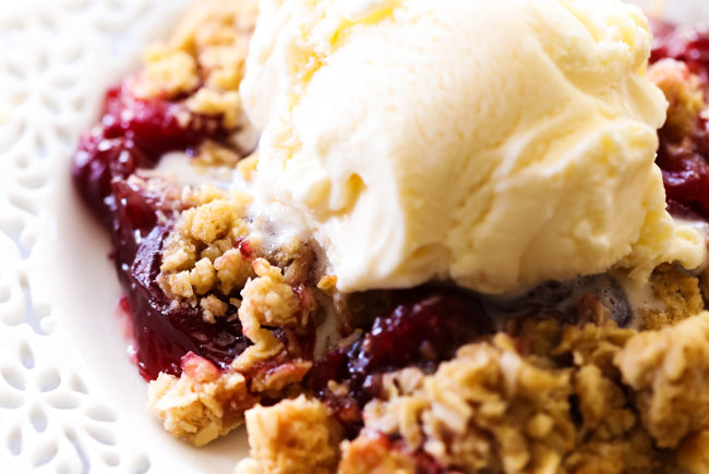 Cherry Crisp